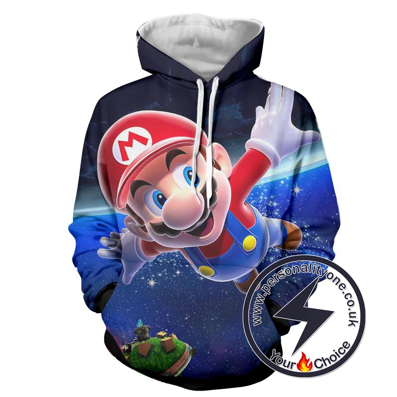 Super Mario - Super Mario Sweat Shirt - Super Mario Hoodies